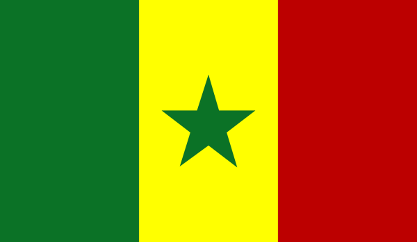 Le drapeau du Sénégal