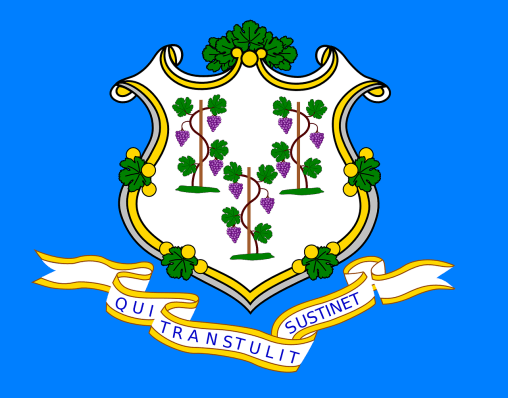 Le drapeau du Connecticut