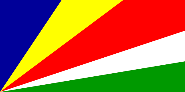 Le drapeau des Seychelles